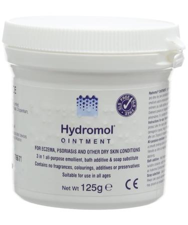 Hydromol Ointment 125 g For the Management of Dermatitis Eczema Psoriasis and other Dry Skin Conditions 125g Hydromol Ointment