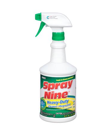 Spray Nine 26832 Heavy Duty Cleaner/Degreaser and Disinfectant, 32 oz.,White 32oz - 26832 - Buy Online on GoSupps.com