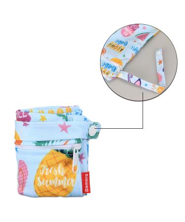 Damero Reusable Wetbag Diaper Bag - Perfect for On-the-Go Baby Essentials & Dirty Clothing | Small Size for Summer Vacations - Buy Online on GoSupps.com