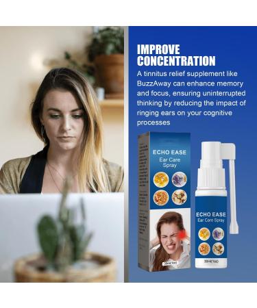EchoEase Tinnitus Inhaler 2024 Best EchoEase Tinnitus Relief Spray EchoEase Spray EchoEase for Tinnitus Tinnitus Relief for Ringing Ears Quickly Reduce Ear Noise and Improve Hearing (3PC) - Buy Online on GoSupps.com
