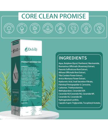 5% Niacinamide Serum Rejuvenating Face with Rosemary Extract Facial Serum (3 Pack 1fl.oz|30ml) 5% Niacinamide Serum with Rosemary Extracts 1 Fl Oz (Pack of 3) - Buy Online on GoSupps.com