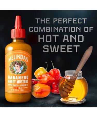 MELINDA'S HABANERO HONEY MUSTARD SAUCE - Buy Online on GoSupps.com