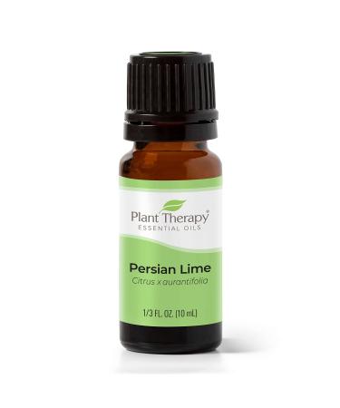 Plant Therapy Persian Lime Essential Oil 10 mL (1/3 oz) 100% Pure Undiluted Natural Aromatherapy Therapeutic Grade Lime 10 mL (1/3 Ounce)
