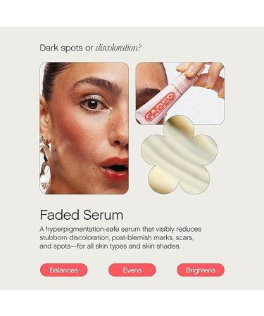 Faded Lightening & Bleaching Serum for Dark Spots & As Moisturizing Butter for Dry & Sensitive Skin (Bundle-50 ml) - Buy Online on GoSupps.com