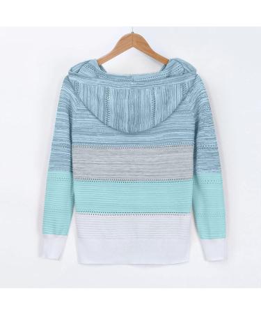 Odoy Women s Long-Sleeved Christmas Graphic Sweatshirt - Festive Blue Top Casual Blouse XL - Buy Online on GoSupps.com