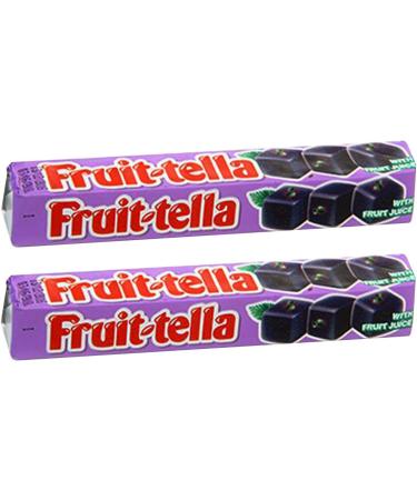 Fruitella Blackcurrant x 10 Packs Delicious Tasty And Twisty Treat Gift Hamper - Buy Online on GoSupps.com