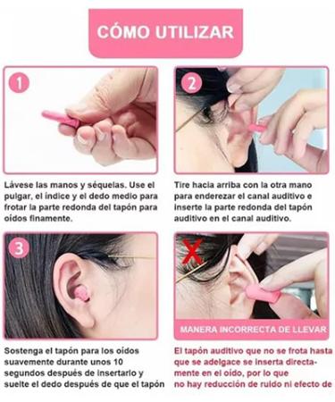 120 Pcs Soft Ear Plugs for Sleeping | 38dB Noise Cancelling Earbuds for Studying Work Snoring & Loud Environments - Buy Online on GoSupps.com