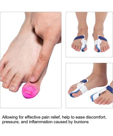 Big Toe Corrector & Bunion Splints - Adjustable Hammer Toe Brace for Hallux Valgus Foot Pain Relief | Unisex Night Rail & Smoothing Solution - Buy Online on GoSupps.com