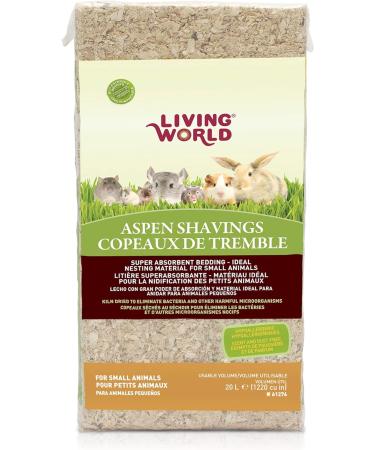 Living World Timothy Hay for Rabbits Guinea Pigs and Small Animals (3 Lb) + Aspen Wood Shavings (1200 Cubic Inches) Timothy Hay + Aspen Shavings - Buy Online on GoSupps.com