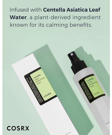 Cosrx Centella Water Toner - Alcohol-Free, 5.07 fl. oz (150ml) | Soothing & Hydrating - Buy Online on GoSupps.com