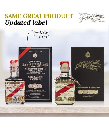 Giusti - Balsamic Vinegar of Modena IGP - 5 Gold Medals - 250ml Cubica - Buy Online on GoSupps.com