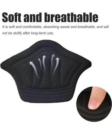 Uyst Sponge Heel Cushion - 4 Pieces Self-Adhesive Heel Pillows for Shoe Comfort & Friction Protection - Ideal for All Shoe Types - Buy Online on GoSupps.com