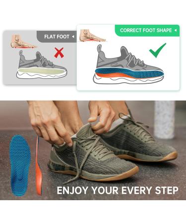 Shop Plantar Fasciitis Insoles - Cushioned Arch Support Inserts for Men & Women | Memory Foam Shoe Inserts in Pink - Comfortable Foot Arch Supports - Buy Online on GoSupps.com