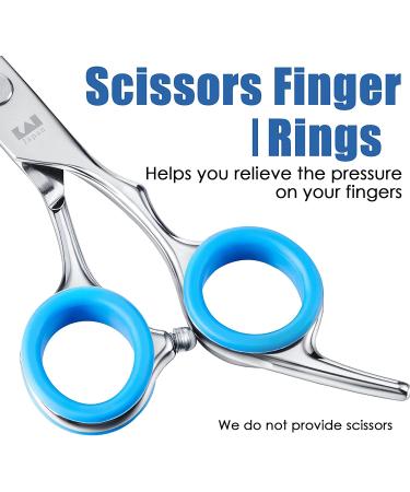 20 Silicone Finger Rings for Pet Grooming Scissors - Dog Hair Shears Accessory - Buy Online on GoSupps.com