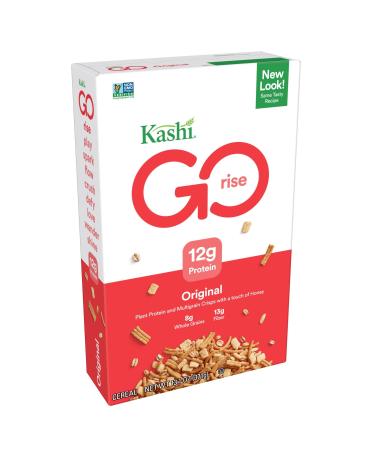 Kashi GO Cold Breakfast Cereal, Fiber Cereal, Vegetarian Protein, Original (10 Boxes) Original 10 Count (Pack of 1)