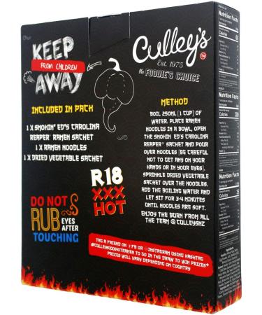 Culley's World's Hottest Ramen Noodles - Buy Online on GoSupps.com