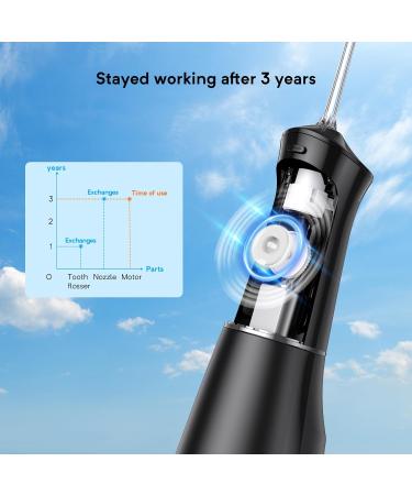 Enpuly Oral Shower Winner 2023 - 400ml Wireless Tooth Shower with 5 Modes & Nozzles | Travel-Friendly Interdental Cleaner for Family & Friends - Buy Online on GoSupps.com