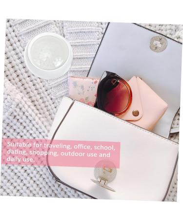 PLAFOPE Box Powder Box Empty Powder Make up Powder Puff Fluffy Puff Case Powder Compact Jar Plastic Pp White - Buy Online on GoSupps.com