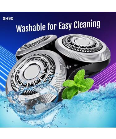 SH90 Replacement Rotary Heads for Philips Norelco Series 9000 & S8000 - Upgrade Your Shaver Blades Today - Buy Online on GoSupps.com