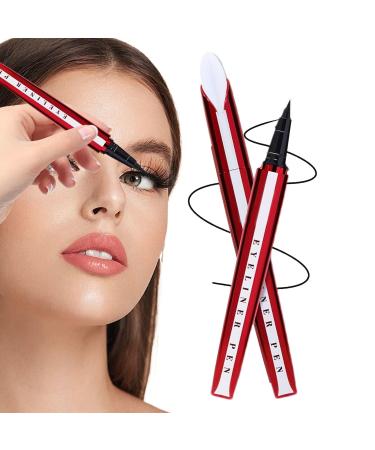 Long-lasting eyeliner waterproof and smudge-proof with liquid ink for smooth application 0.6 gram eyeliner for girls for dates meetings or weddings