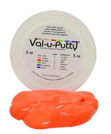 Val-u-Putty 10-3912 Exercise Putty, Orange, 3 oz. 3-Ounce Orange