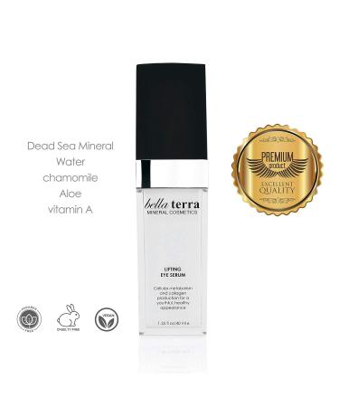Bellaterra Cosmetics Eye Serum - Brighten, Hydrate, and Revitalize Your Eyes - Buy Online on GoSupps.com