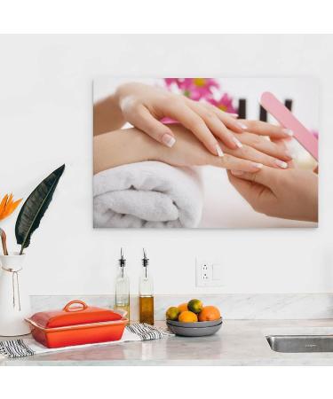 Manicure Salon Nails Canvas Art Poster | Aesthetic Wall Art for Room - 20x30in Unframed Prints - Buy Online on GoSupps.com