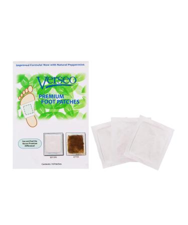Verseo Overnight Cleansing Foot Pads  Tourmaline Pads to Clean and Energize Your Body (90)