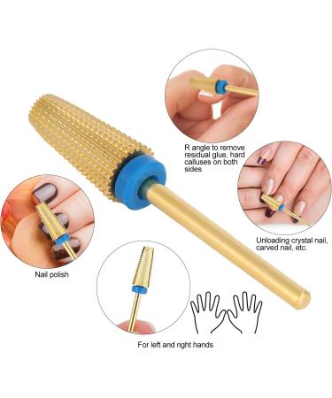 Nail Polishing Head 5 in 1 Conical Round Nail Drill Accessory for Home Salon | Best Grinding & Polishing Tool - Buy Online on GoSupps.com