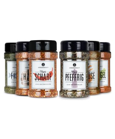Anchor Herb 'Just Cook' Set - 6 Premium Spices for Poultry Fish and Vegetables | 1225g Flavor Bundle - International Shipping Available - Buy Online on GoSupps.com