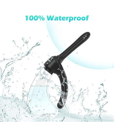 SENSIVO Electric Enema Bulb with 5 Nozzles | 3 Spray Speeds | Adjustable Colon Cleansing Kit | Silicone Douche for Men and Women - Black - Buy Online on GoSupps.com