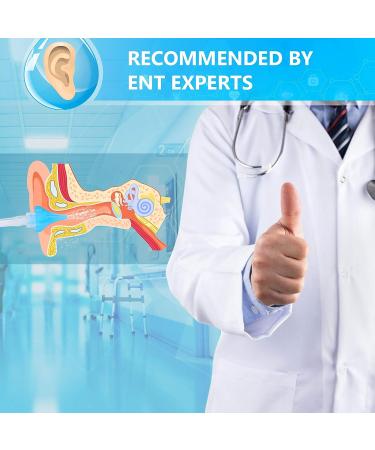 12 Pcs Ear Irrigation Tips for Safe & Easy Ear Lavage - Compatible with Melonsun & Epoboo Ear Wax Removal Kit - Buy Online on GoSupps.com