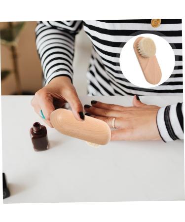 LALADEFIEE Nail Cleaning Brush Nail Brush Nail Scrubber Fingernail Scrub Brush Nail Cleaner Brush Toe Brush Finger Nail Scrub Brush Beech - Buy Online on GoSupps.com