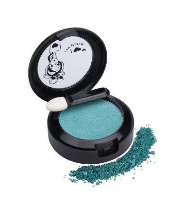 Impala |Eye shadow in compact powder color blue -green n1 |Long -lasting eyeshadow with high pigmentation |Lively and durable colors |Creamy texture and compact pigments 01 greenish blue