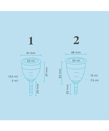 Lunette Model 1 Reusable Menstrual Cup - Orange, Ideal for Light to Normal Flow - Buy Online on GoSupps.com