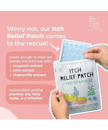 MyLO Itch Relief Patch - Hydrocolloid Patches for Bug & Mosquito Bite Itch Relief (36 Patches) | Fast International Shipping - Buy Online on GoSupps.com