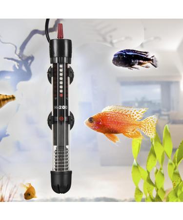 Abhirsh Aquarium Heater 50 Watt - Reliable Fish Tank and Immersion Water Heater Adjustable Temperature Submersible Thermostat Heater for 5-10 Gallon 50W - Buy Online on GoSupps.com