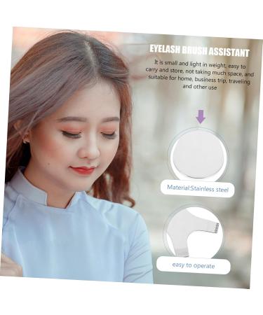 Ipetboom Lasting Stereotypes Grafting Eyelash Brushes Eyelash Tool Beauty Salon Tool Curly Eyelash Brush Eyelash Comb Eyelashes Grafting Brushes Supplies Makeup Utensils Tool 4.6x3.1cm - Buy Online on GoSupps.com