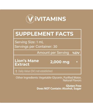 Lions Mane Supplement for Memory, Focus & Clarity - 2 Pack | Liquid Tincture & Powder Combo - Buy Online on GoSupps.com