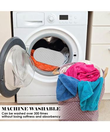 Buy Soonhua 3x Wrap Documents - Quilted Super Soft Bamboo Cotton Changing Pad | Waterproof Washable & Reusable | Ideal for Home Travel & Outdoors - Oval White - Buy Online on GoSupps.com