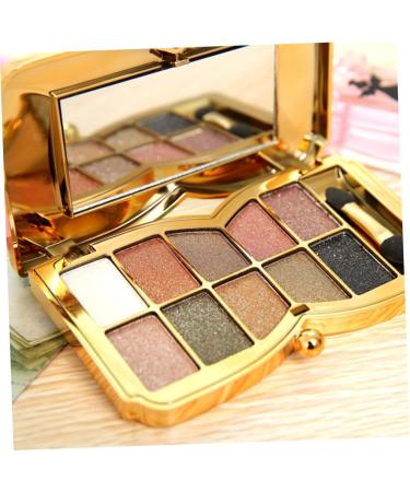FOMIYES 2pcs Flash Mirror # Glitter with Makeup and Eyeshadow Brush Colorful Shadow Colors Eye 1 count (Pack of 1) As Shownx2pcs - Buy Online on GoSupps.com