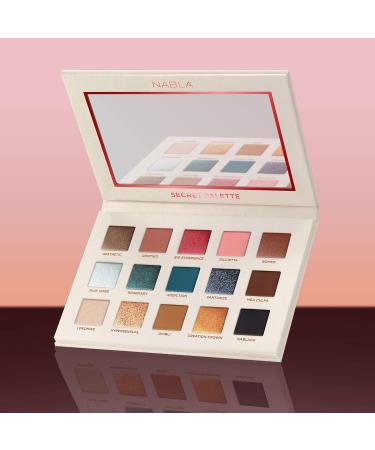Nabla Secret Palette - Vibrant Eyeshadow Collection for Stunning Looks | Shop Internationally - Buy Online on GoSupps.com