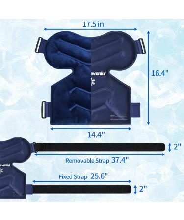 XL Shoulder Ice Pack - Cold Therapy Gel for Shoulder Injuries & Pain Relief - Buy Online on GoSupps.com