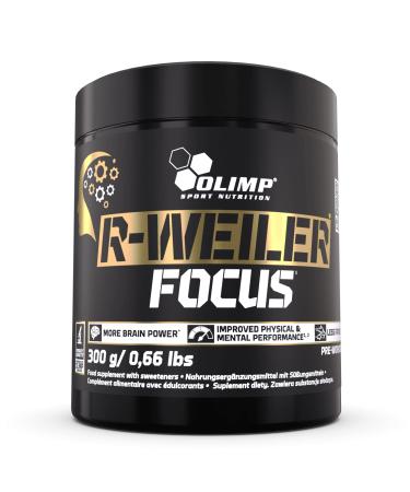 Olimp Sport Nutrition-R-Weiler Focus Dietary supplements for more performance and concentration.Bring your Pre Workout Booster to a whole new level!|Flavor: Cranberry (300 g)