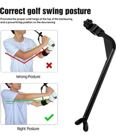 Improve Your Golf Skills with Golf Swing Training Aids - Perfect for Beginners and Children - Develop a Consistent Swing and Muscle Memory - Buy Online on GoSupps.com