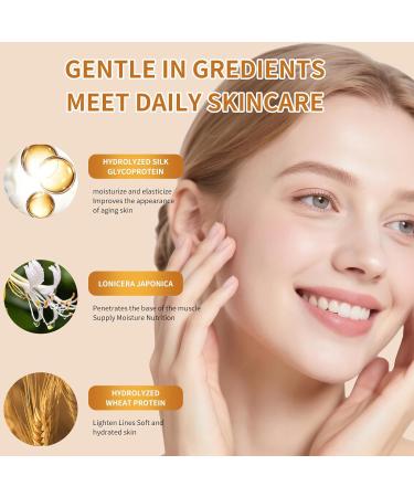 Golden Anti Aging Facial Skincare Set for Women Suitable for All Skin Types - Moisturizing & Nourishing with Collagen & Snail Mucin Ideal Skincare Gift Set - Face Kits - Buy Online on GoSupps.com