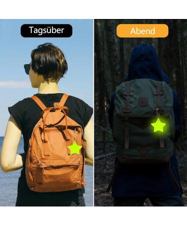 Lemonstone 12-Piece Reflector Set | Safety Pendants for Children Backpacks & Trailers | Reflective Keychains & School Bag Accessories - Buy Online on GoSupps.com