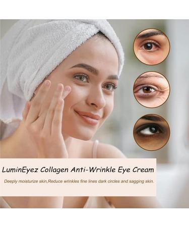GeRRiT Anti-Wrinkle Collagen Eye Cream Firming Moisturizing Eye Cream Anti-Aging Eye Cream Smooth Wrinkles Eye Cream Under Eye Cream for Dark Circles and Bags - Buy Online on GoSupps.com