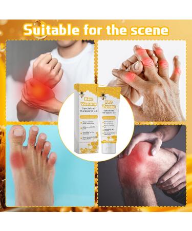 TZQFROCE Bee Venom Ointment Bee Venom Cream Bee Venom Relief Cream Bee Venom Joint Therapy Bee Cream Bee Venom Ointment Treatment - Buy Online on GoSupps.com