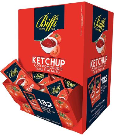 Buy Salsa Biffi Kit - Mayonnaise & Ketchup Monoportion Sauces | 264 Packs of 10g - International Shipping Available - Buy Online on GoSupps.com